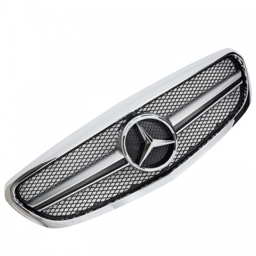 Εμπρόσθια μάσκα AMG look για Mercedes-Benz C-Class (W205) Εμπρόσθια μάσκα AMG look για Mercedes-Benz C-Class (W205)